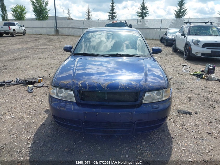 2001 AUDI S4 SEDAN 2.7L V-6 DOHC, VVT, TURBO, 250HP