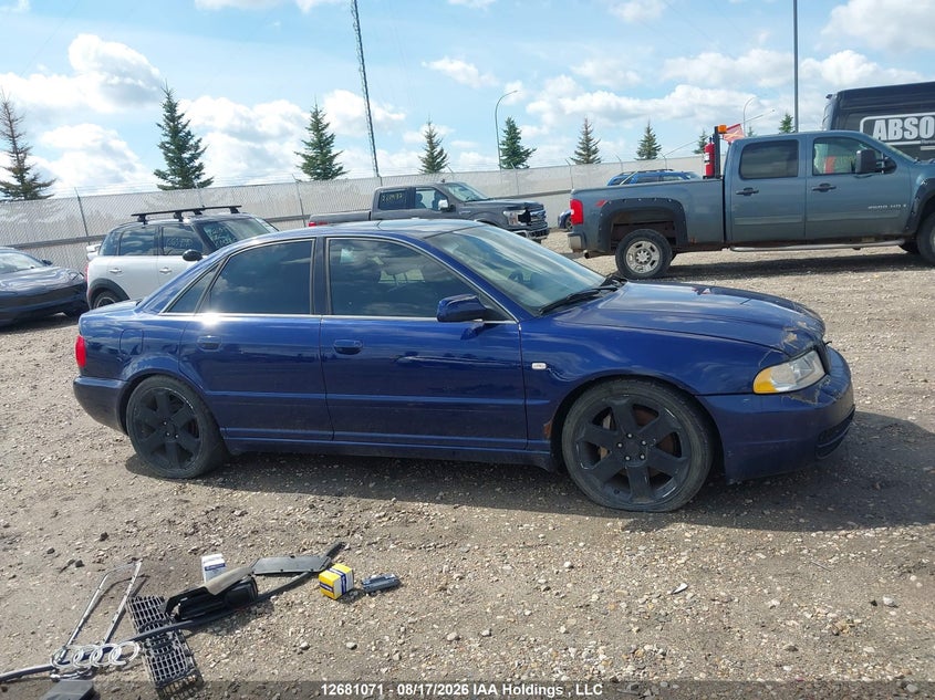 2001 AUDI S4 SEDAN 2.7L V-6 DOHC, VVT, TURBO, 250HP