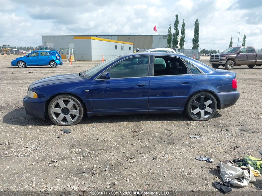 2001 AUDI S4 SEDAN 2.7L V-6 DOHC, VVT, TURBO, 250HP