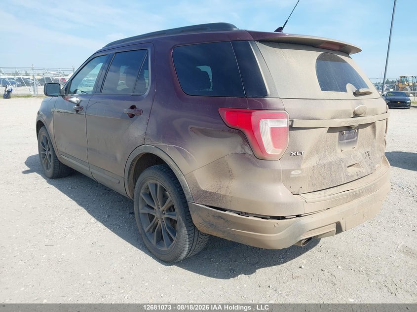 Vin: 1fm5k8d86kga47781, lot: 3085128, ford explorer xlt 20193