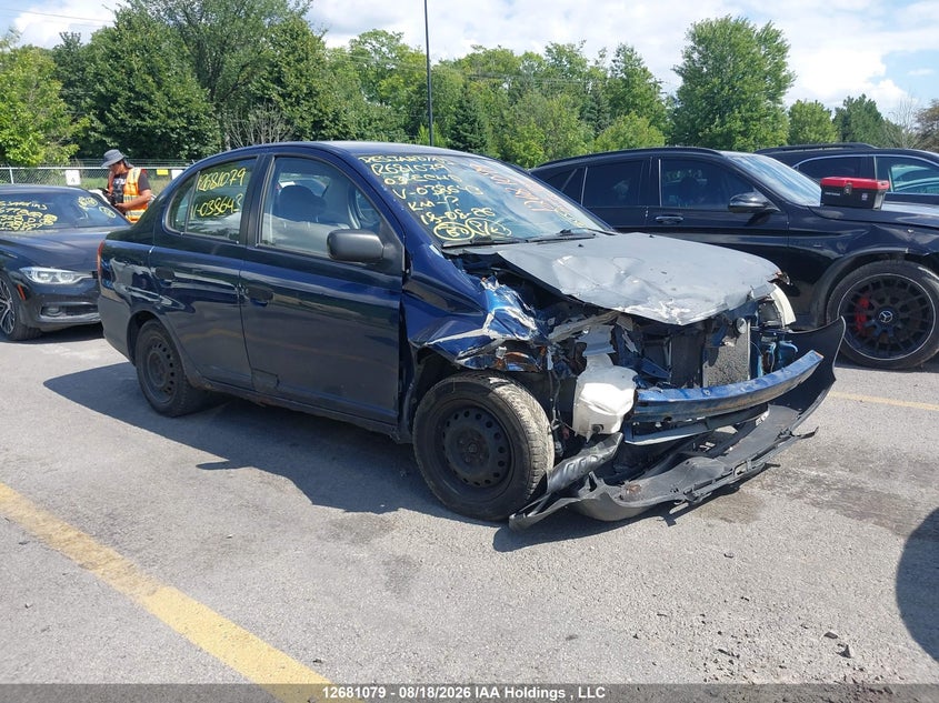 2003 Toyota Echo, Правый перёд, IAAI, VIN JTDBT123435038643