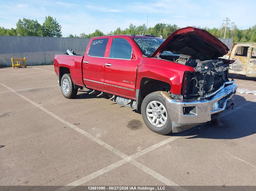 2019 Chevrolet Silverado 3500Hd Ltz, Front, IAAI, VIN 1GC4KXCY9KF120207