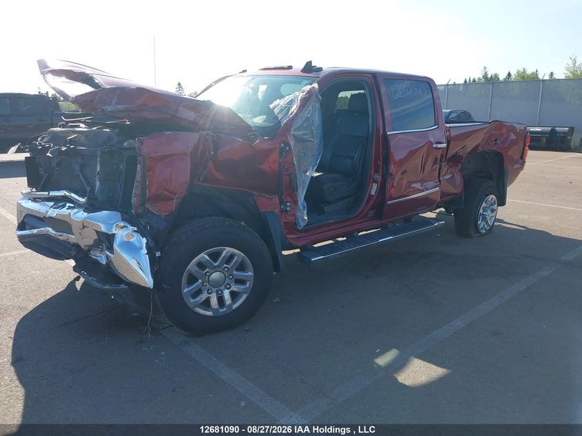 2019 Chevrolet Silverado 3500Hd Ltz, Front, IAAI, VIN 1GC4KXCY9KF120207 — photo 2