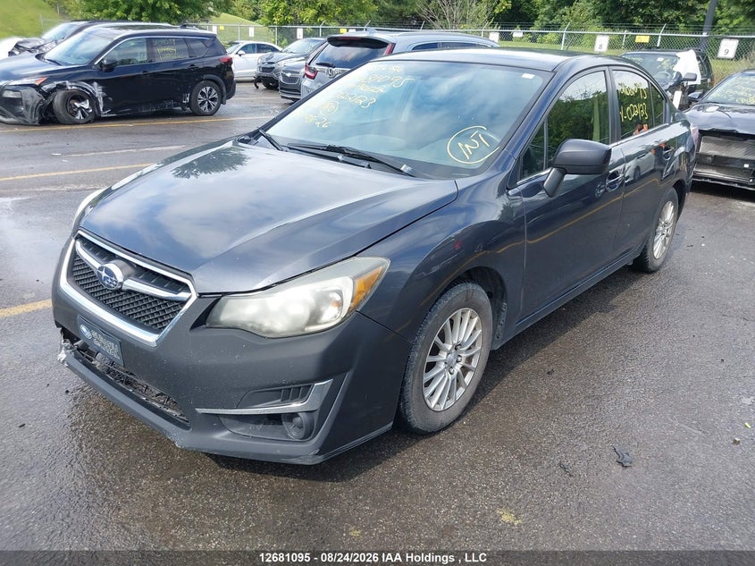2015 Subaru Impreza, Удар спереду, IAAI, VIN JF1GJAA68FH022123 — фото 2
