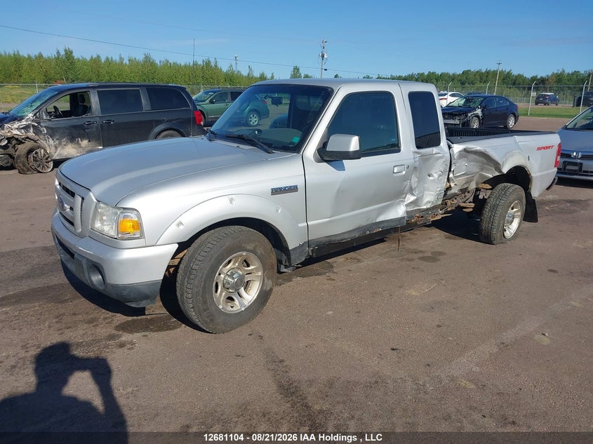 2011 Ford Ranger, Left Side, IAAI, VIN 1FTKR4EE2BPA43596 — photo 2
