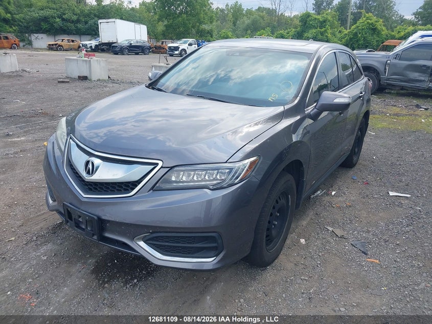 2017 Acura Rdx Technology, Repossession, IAAI, VIN 5J8TB4H54HL806580 — photo 2