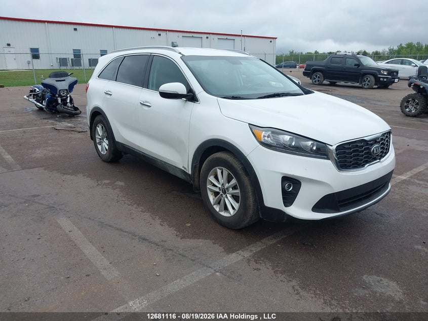 2019 Kia Sorento 2.4L Lx/3.3L Lx, Front, IAAI, VIN 5XYPGDA53KG528639