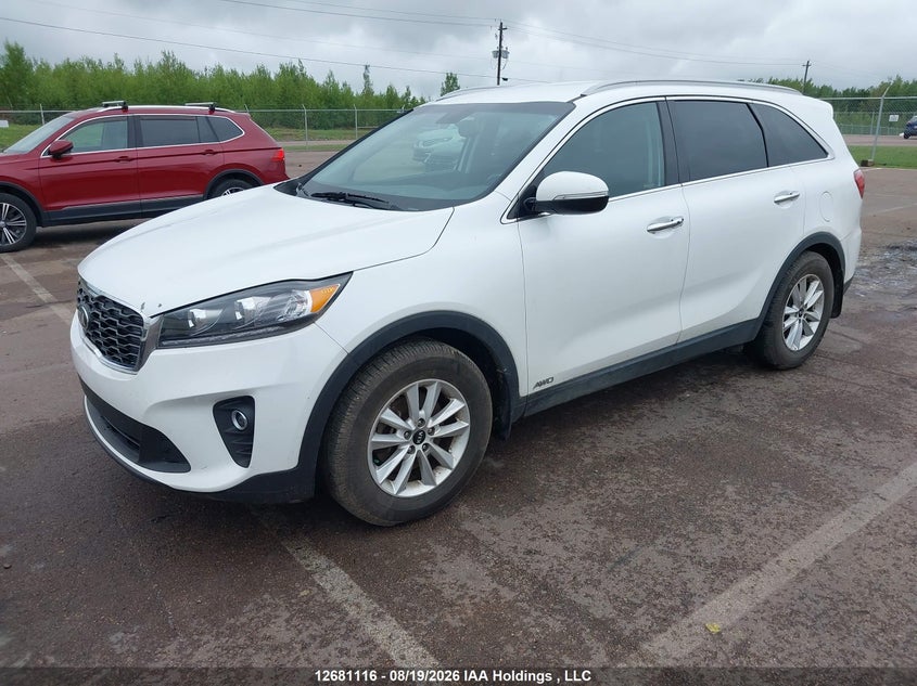 2019 Kia Sorento, Удар спереду, IAAI, VIN 5XYPGDA53KG528639 — фото 2