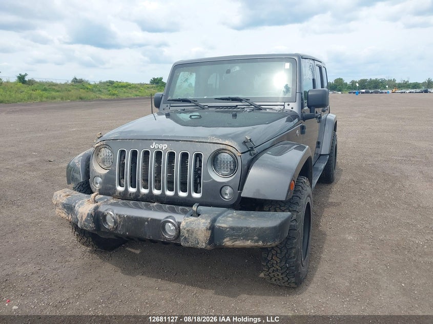 2018 Jeep Wrangler Jk Unlimited Sahara, Water, IAAI, VIN 1C4HJWEG5JL873297 — photo 2