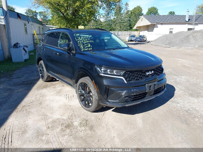 2023 Kia Sorento Sx/Sxp, Front, IAAI, VIN 5XYRKDLFXPG192847
