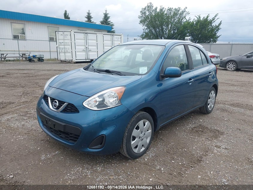 2016 Nissan Micra, Rear, IAAI, VIN 3N1CK3CPXGL266613 — photo 2