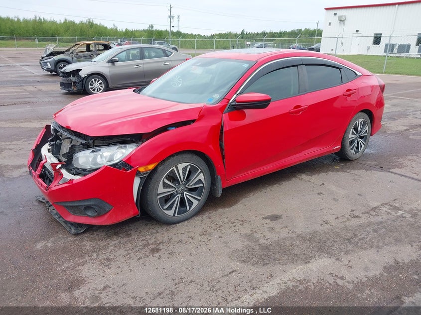 Vin: 2hgfc1f40hh103557, lot: 3085263, honda civic ex-t 20172