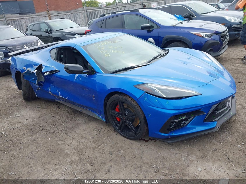 Vin: 1g1ya2d47t5114215, lot: 3085295, chevrolet stingray 1lt rwd 2026 img_1