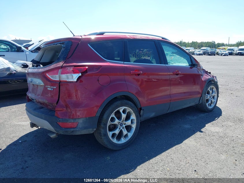 Vin: 1fmcu9j91fuc46507, lot: 3085330, ford escape titanium 20154