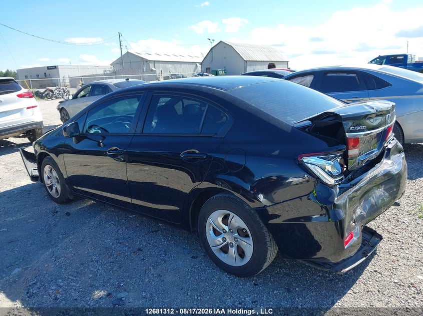 Vin: 2hgfb2f48eh021483, lot: 3085378, honda civic lx 20143