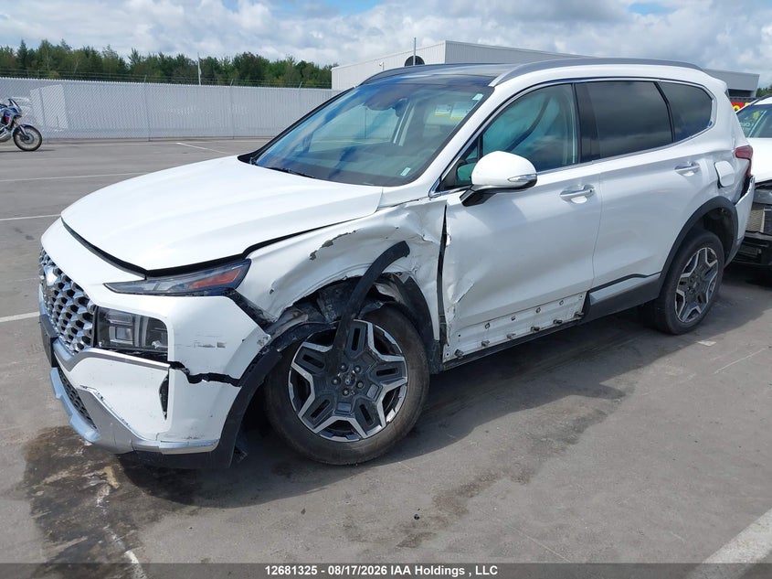 Vin: km8s5da1xpu078390, lot: 3085391, hyundai santa fe limited 20232