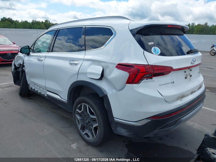 Vin: km8s5da1xpu078390, lot: 3085391, hyundai santa fe limited 20233