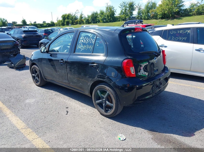 Vin: 3n1ck3cp9hl240344, lot: 3085417, nissan micra s/sr/sv 20173