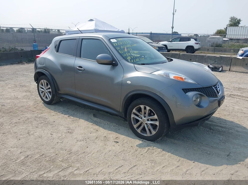 2012 NISSAN JUKE SPORT UTILITY VEHICLE 1.6L I-4 DI, DOHC, VVT, TURBO, 188HP