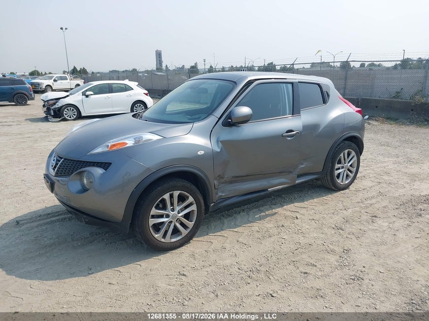 2012 NISSAN JUKE SPORT UTILITY VEHICLE 1.6L I-4 DI, DOHC, VVT, TURBO, 188HP