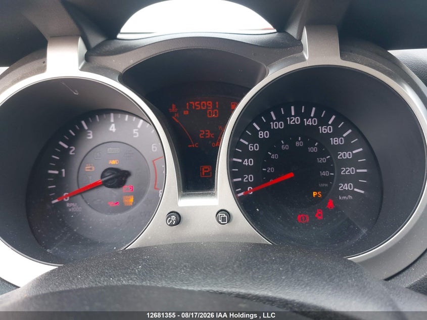 2012 NISSAN JUKE SPORT UTILITY VEHICLE 1.6L I-4 DI, DOHC, VVT, TURBO, 188HP