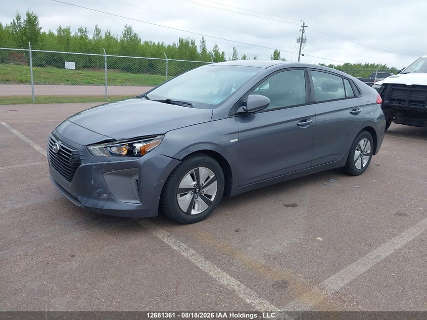 Vin: kmhc75lc8hu022582, lot: 3085427, hyundai ioniq hybrid se 20172