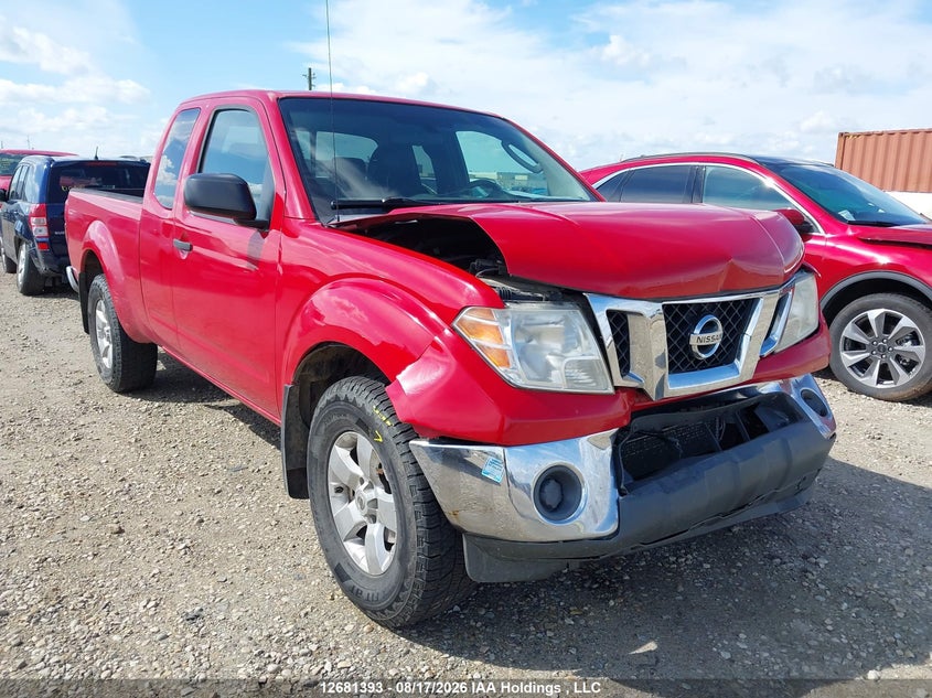 2009 Nissan Frontier King Cab Se/Le/Nismo, Удар спереди, IAAI, VIN 1N6AD06W19C408990