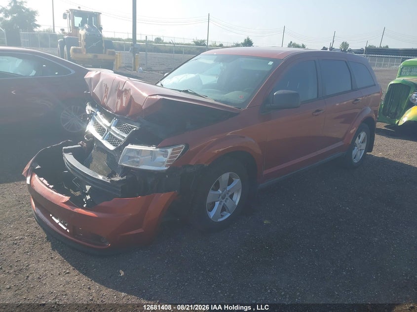Vin: 3c4pdcabxdt586090, lot: 3085476, dodge journey se 20132