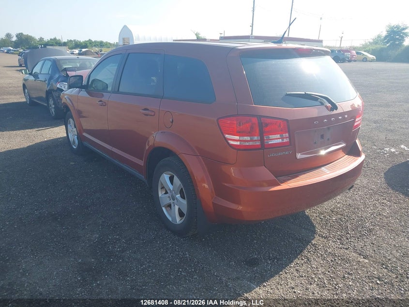 Vin: 3c4pdcabxdt586090, lot: 3085476, dodge journey se 20133