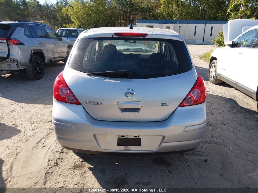 2009 NISSAN VERSA HATCHBACK 1.8L I-4 DOHC, VVT, 122HP
