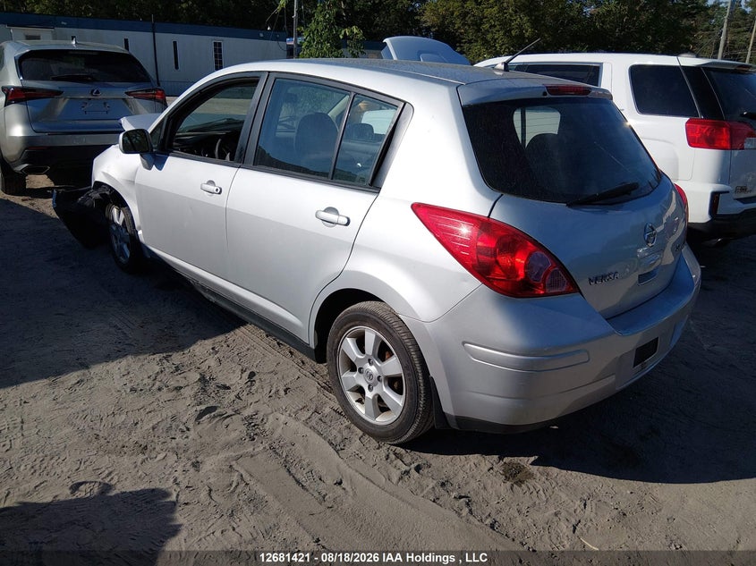 2009 NISSAN VERSA HATCHBACK 1.8L I-4 DOHC, VVT, 122HP