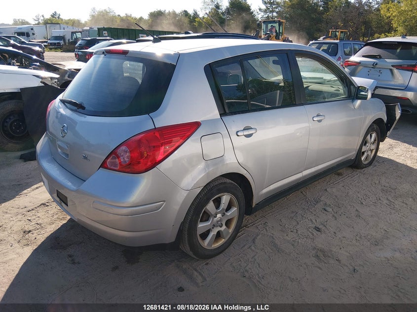2009 NISSAN VERSA HATCHBACK 1.8L I-4 DOHC, VVT, 122HP