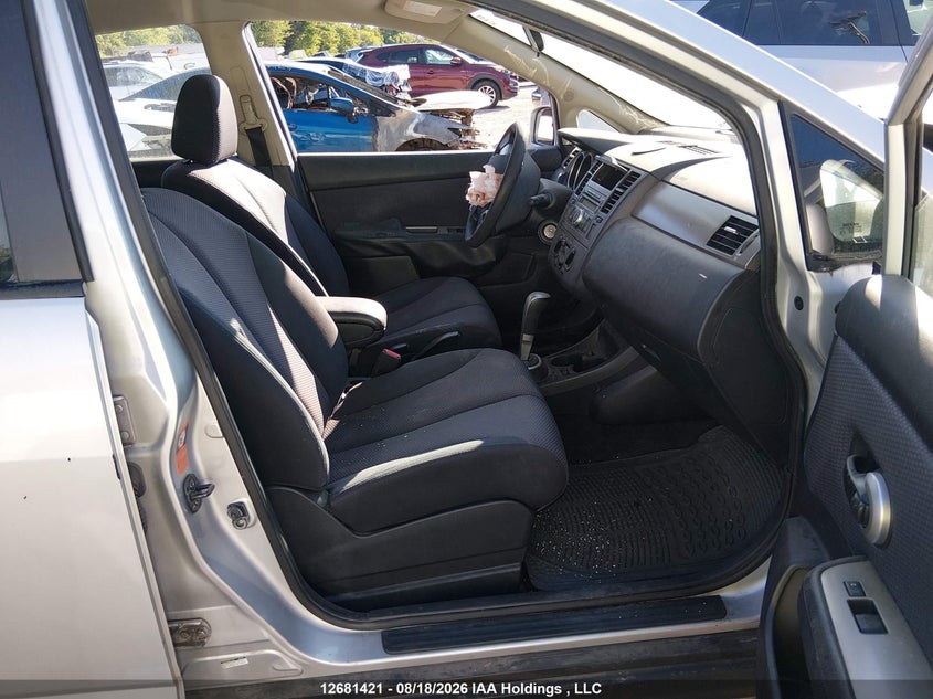 2009 NISSAN VERSA HATCHBACK 1.8L I-4 DOHC, VVT, 122HP