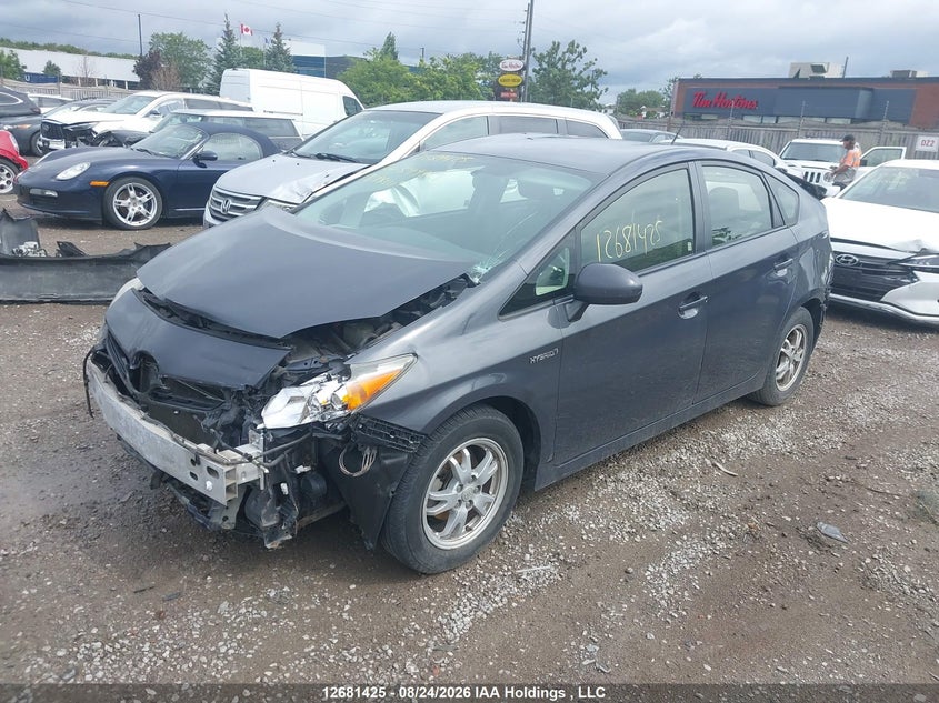2013 Toyota Prius, Удар спереду, IAAI, VIN JTDKN3DUXD5599829 — фото 2