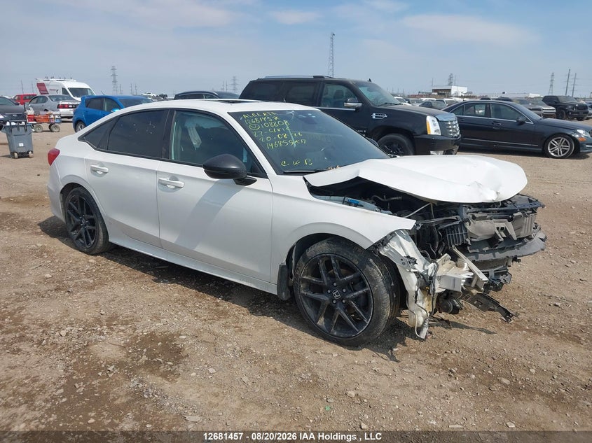 2022 Honda Civic VIN 2HGFE2F57NH108808