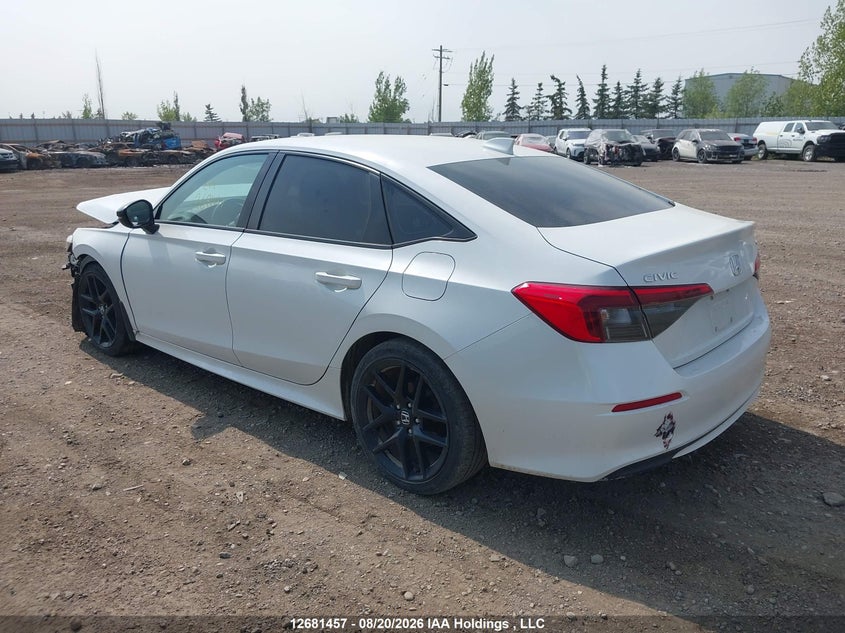 Vin: 2hgfe2f57nh108808, lot: 3085526, honda civic sedan 20223