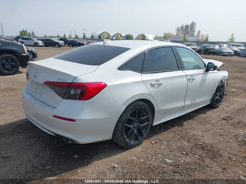 Vin: 2hgfe2f57nh108808, lot: 3085526, honda civic sedan 20224