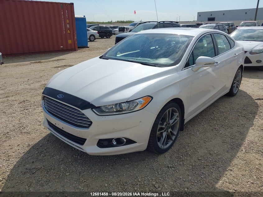 2016 Ford Fusion, Правый зад, IAAI, VIN 3FA6P0D99GR208683 — фото 2