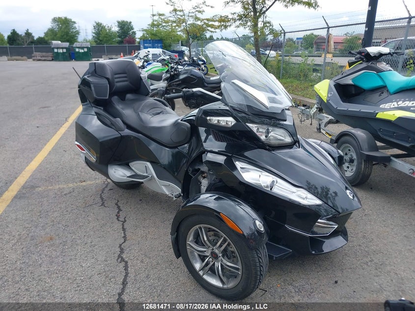 2010 Can-Am Spyder Roadster Rts, Left Side, IAAI, VIN 2BXJBGC17AV000538