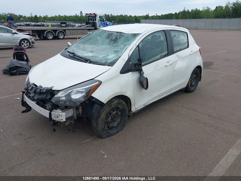 2018 Toyota Yaris Le, Удар спереди, IAAI, VIN VNKKTUD31JA098048 — фото 2