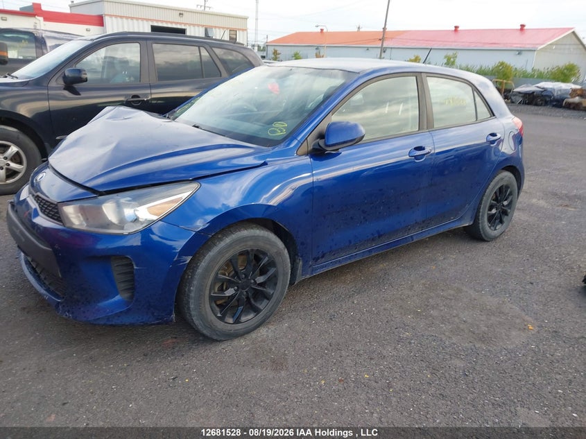 2019 Kia Rio, Right Front, IAAI, VIN 3KPA25AB1KE201220 — photo 2