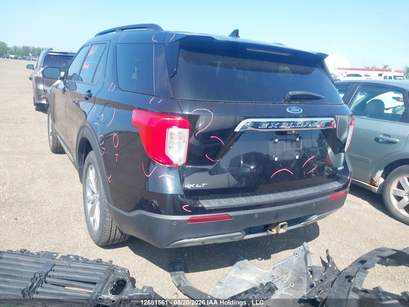 Vin: 1fmsk8dh9lgb24390, lot: 3085650, ford explorer xlt 20203