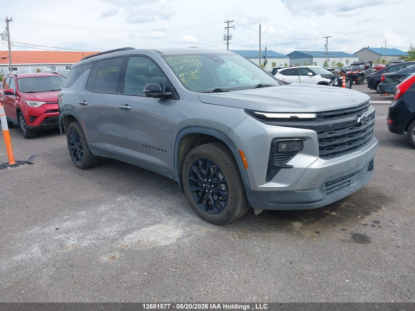 2026 Chevrolet Traverse Lt, Удар сзади, IAAI, VIN 1GNEVGKS8TJ132539