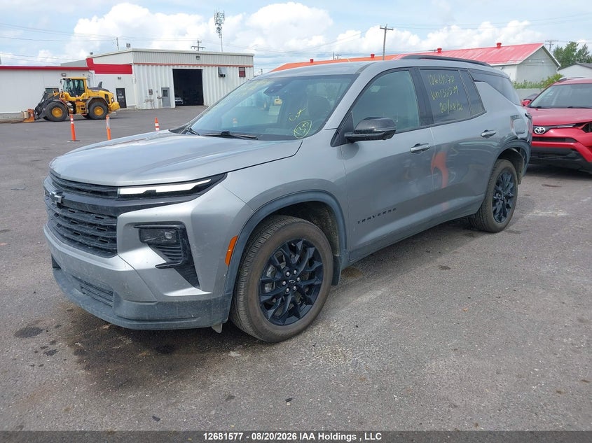 2026 Chevrolet Traverse Lt, Rear, IAAI, VIN 1GNEVGKS8TJ132539 — photo 2