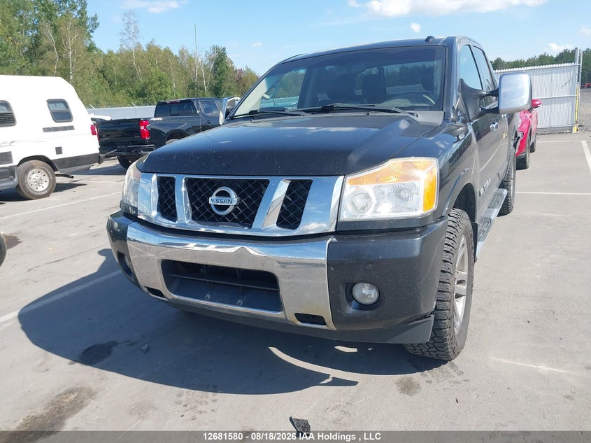 2015 Nissan Titan Pro-4X/S/Sl/Sv, Удар сзади, IAAI, VIN 1N6AA0EC1FN505526 — фото 2