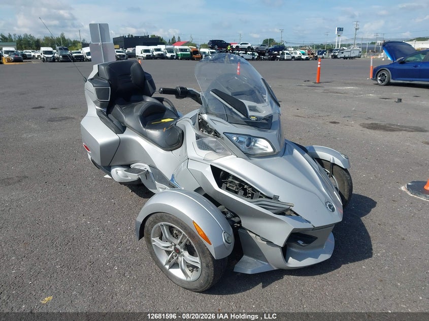 2010 Can-Am Spyder Roadster Rts, Front, IAAI, VIN 2BXJBWC18AV001076