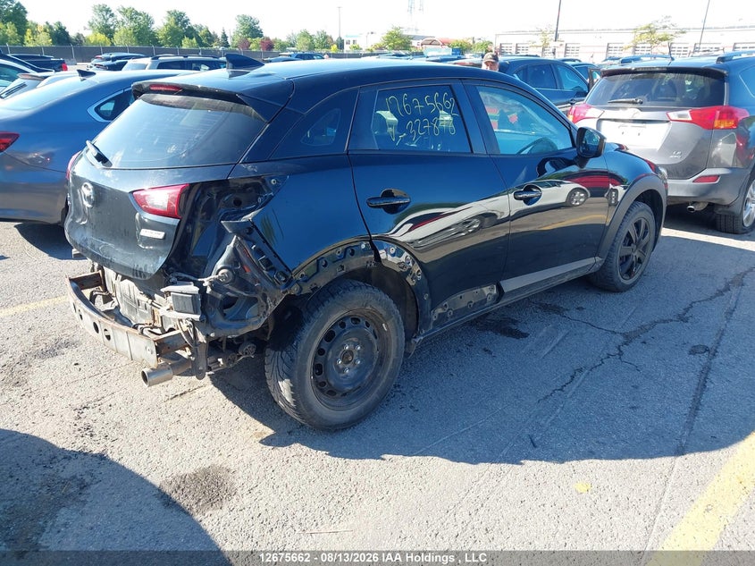 Vin: jm1dkfc72j0327878, lot: 3085714, mazda cx-3 gs 20184