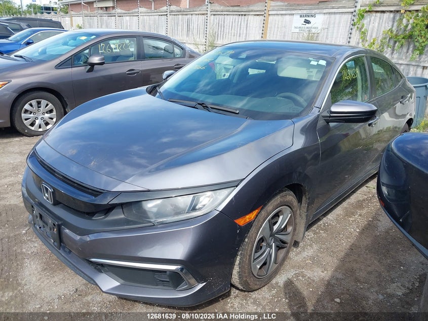 Vin: 2hgfc2f50kh039266, lot: 3085769, honda civic lx 20192