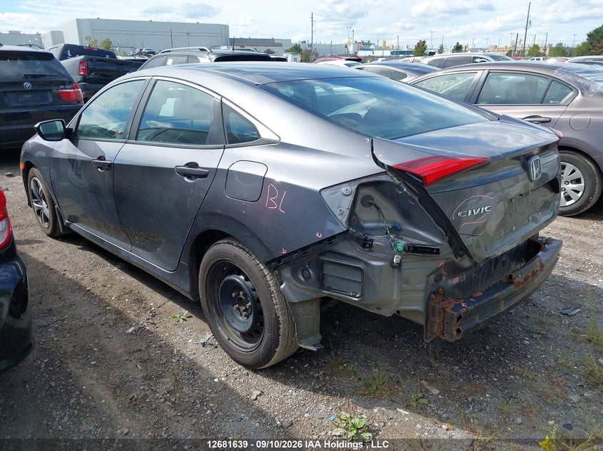 Vin: 2hgfc2f50kh039266, lot: 3085769, honda civic lx 20193