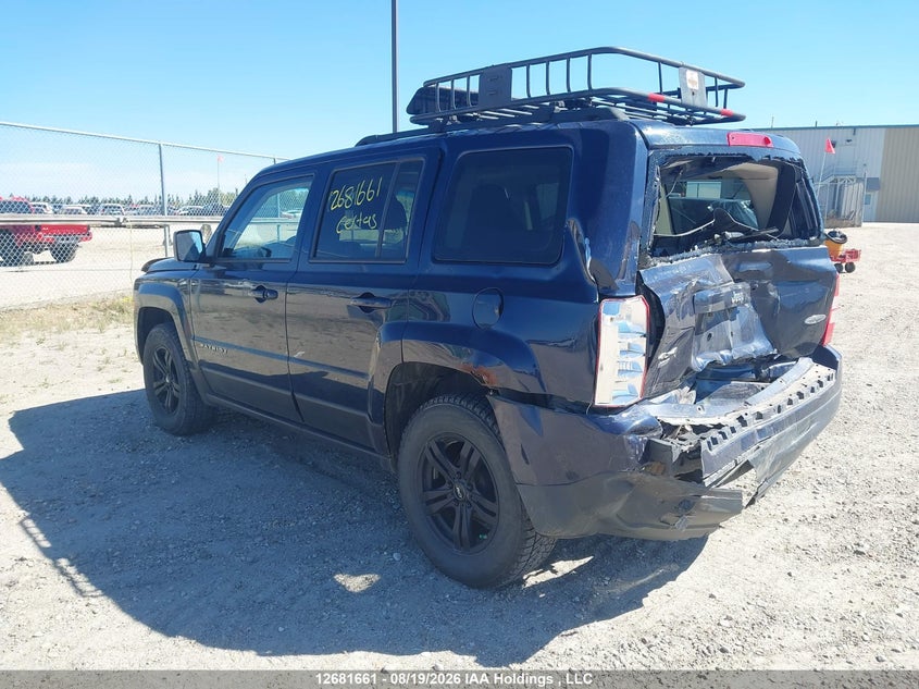 Vin: 1c4njrab3fd284006, lot: 3085801, jeep patriot 20153